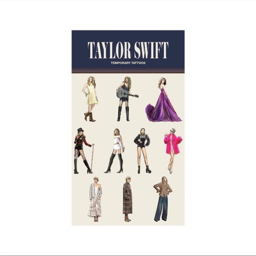 Taylor Swift Eras temporary tattoos